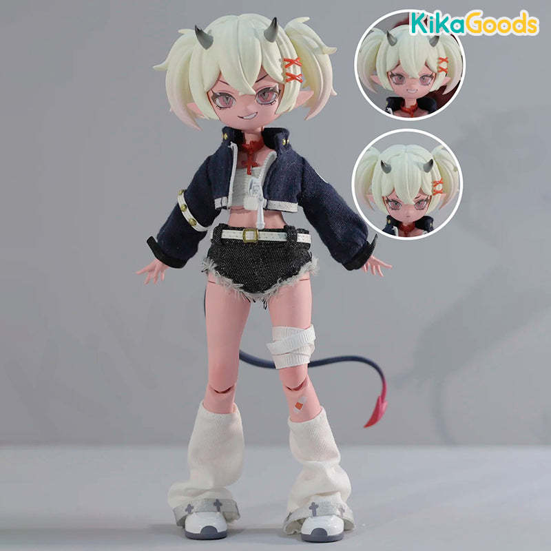 Cooze Devil Horns Series 1/8 Action Figure BJD Blind Box