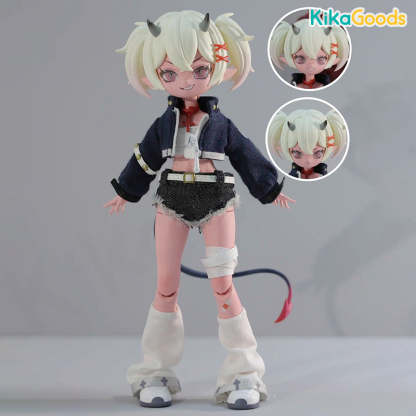 Cooze Devil Horns Series 1/8 Action Figure BJD Blind Box