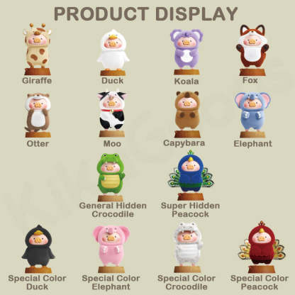 Lulu The Piggy Animal Party Series Blind Box