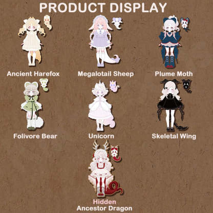 The Lulu Elf Story 1/12 Action Figure BJD Blind Box