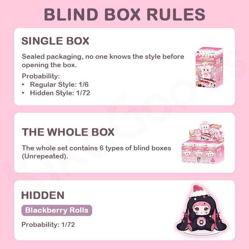 Nommi × Amarilith A Bite of Sweetheart Series Plush Blind Box