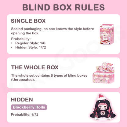 Nommi × Amarilith A Bite of Sweetheart Series Plush Blind Box