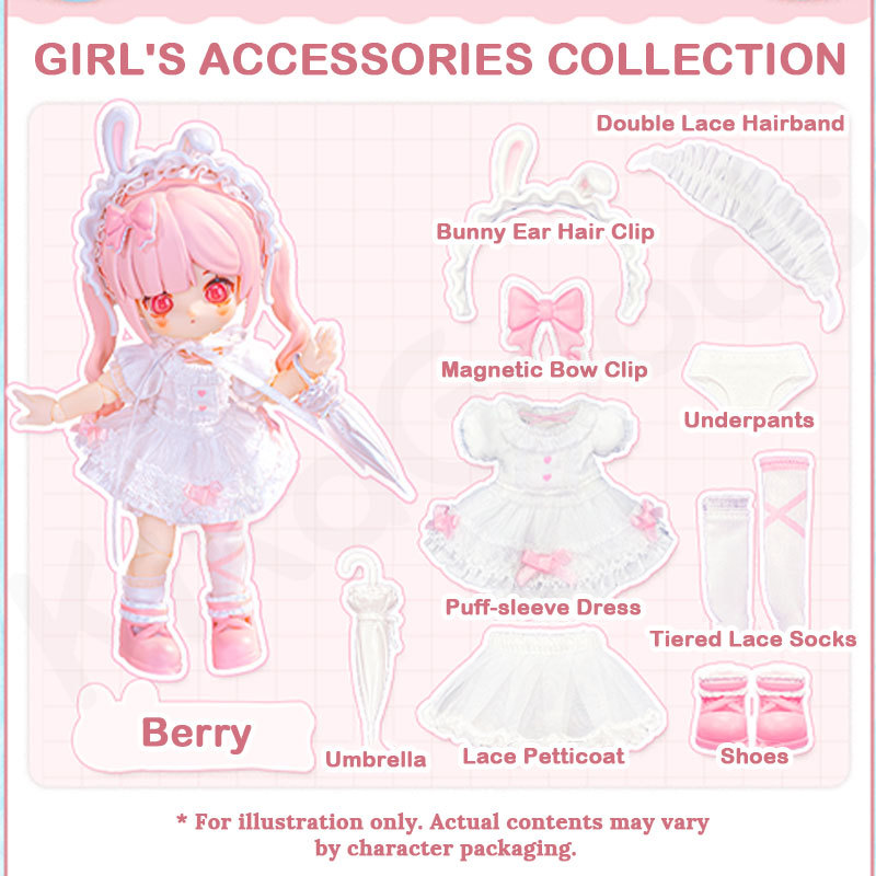 NAGI Illusory Realm Series 1/12 MJD Action Figure Blind Box