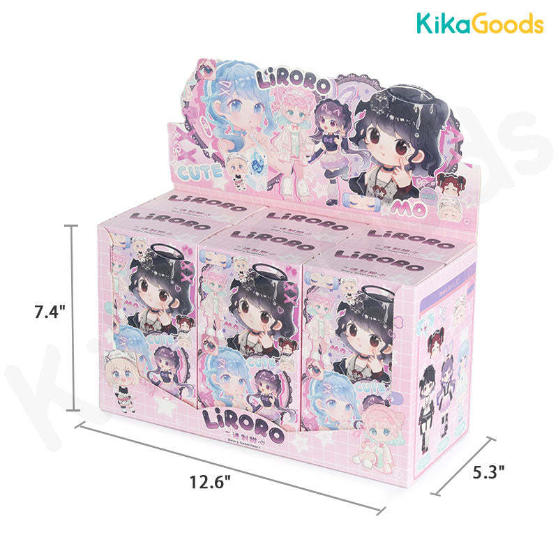 Liroro Binary Sweetheart Series Action Figure BJD Blind Box