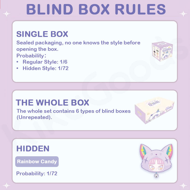 INN'S Let's Party Series Plush Blind Box