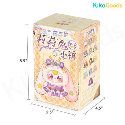 Baby Three Lily Rabbit Town V4 Series Plush Blind Box