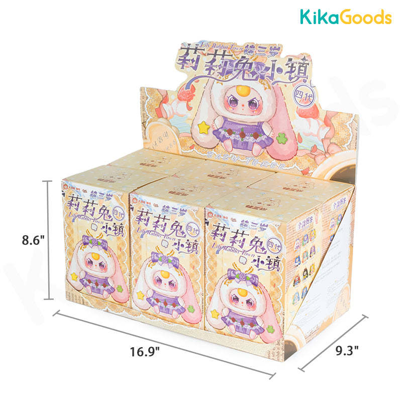 Baby Three Lily Rabbit Town V4 Series Plush Blind Box