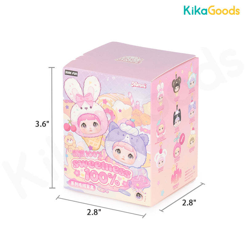 Nommi Glutinous Rice 100% Sweetness Series Plush Blind Box