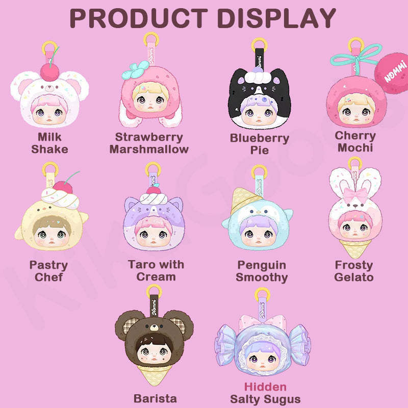 Nommi Glutinous Rice 100% Sweetness Series Plush Blind Box