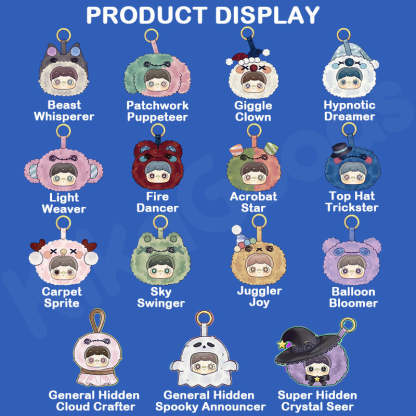 Maymei Crazy Circus Series Plush Blind Box