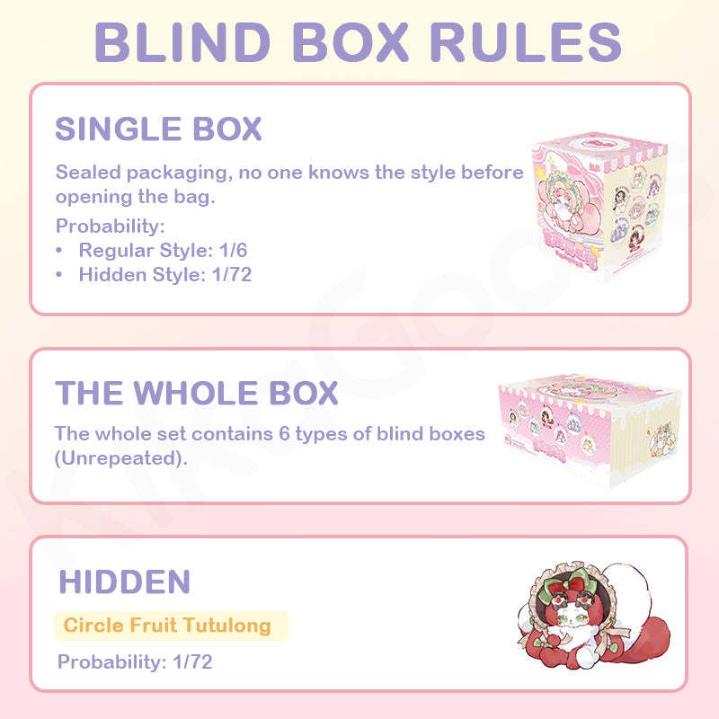 Tutulong Fantasy Creatures Honey Star Drops Series Plush Blind Box