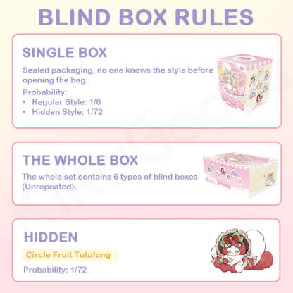 Tutulong Fantasy Creatures Honey Star Drops Series Plush Blind Box