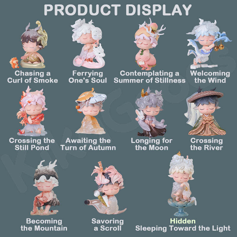 MIMI Neo Chinese Style The Poetry of Time in Four Seasons Series Blind Box