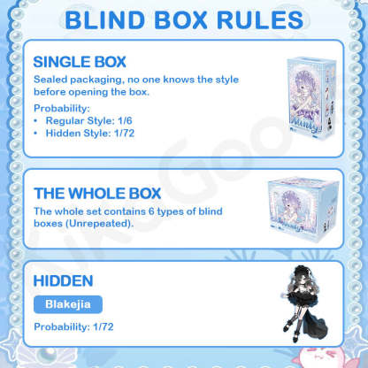 Minty Ocean Gem Series 1/8 Action Figure BJD Blind Box