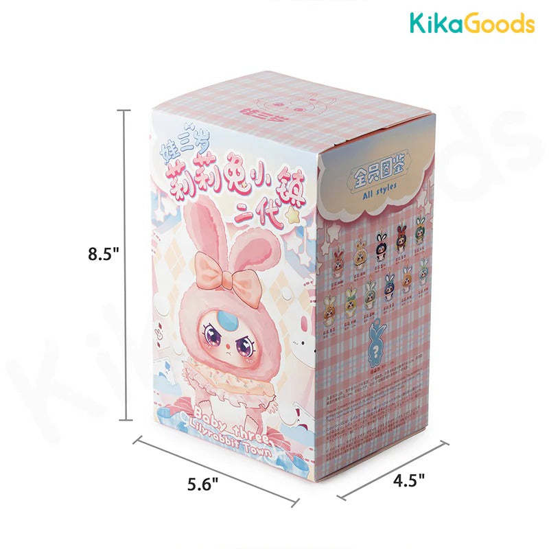 Baby Three Lily Rabbit Town V2 Series Plush Blind Box
