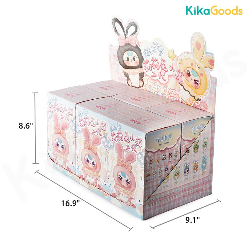 Baby Three Lily Rabbit Town V2 Series Plush Blind Box