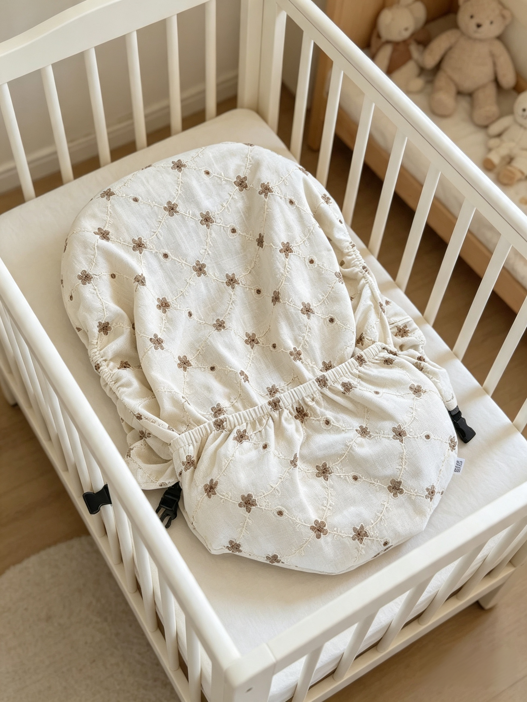 Summer Embell GlizCover™ – Floral Embroidered Chair Cover