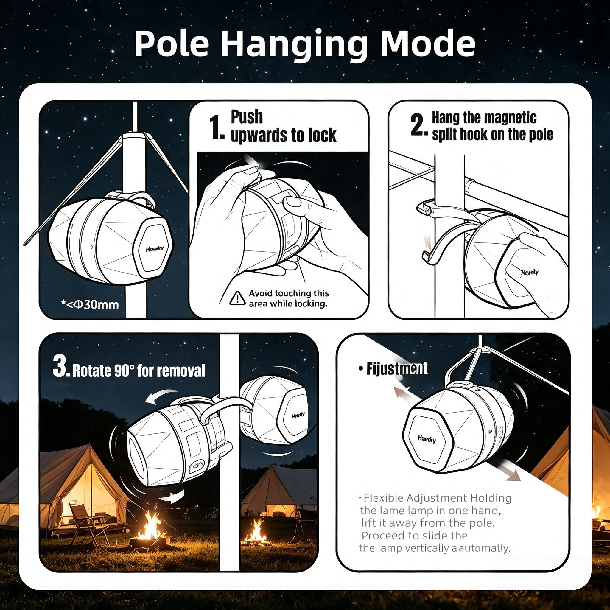 Twist Light – Portable Camping Lantern