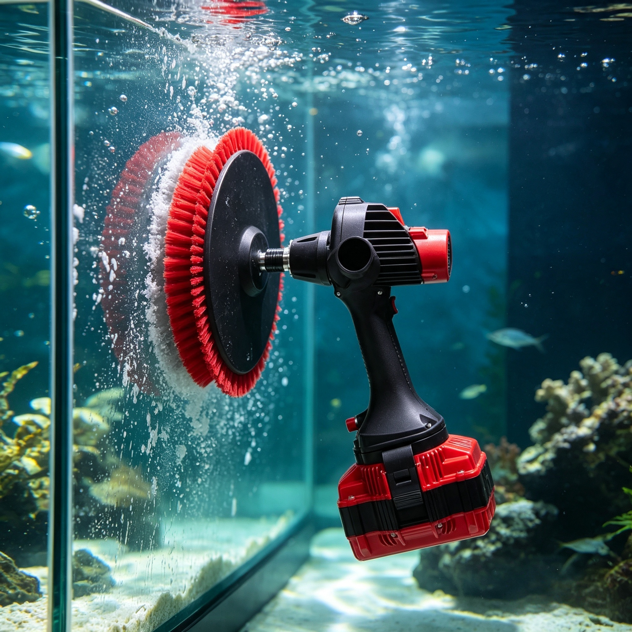 Electric Hull Cleaning Brush System