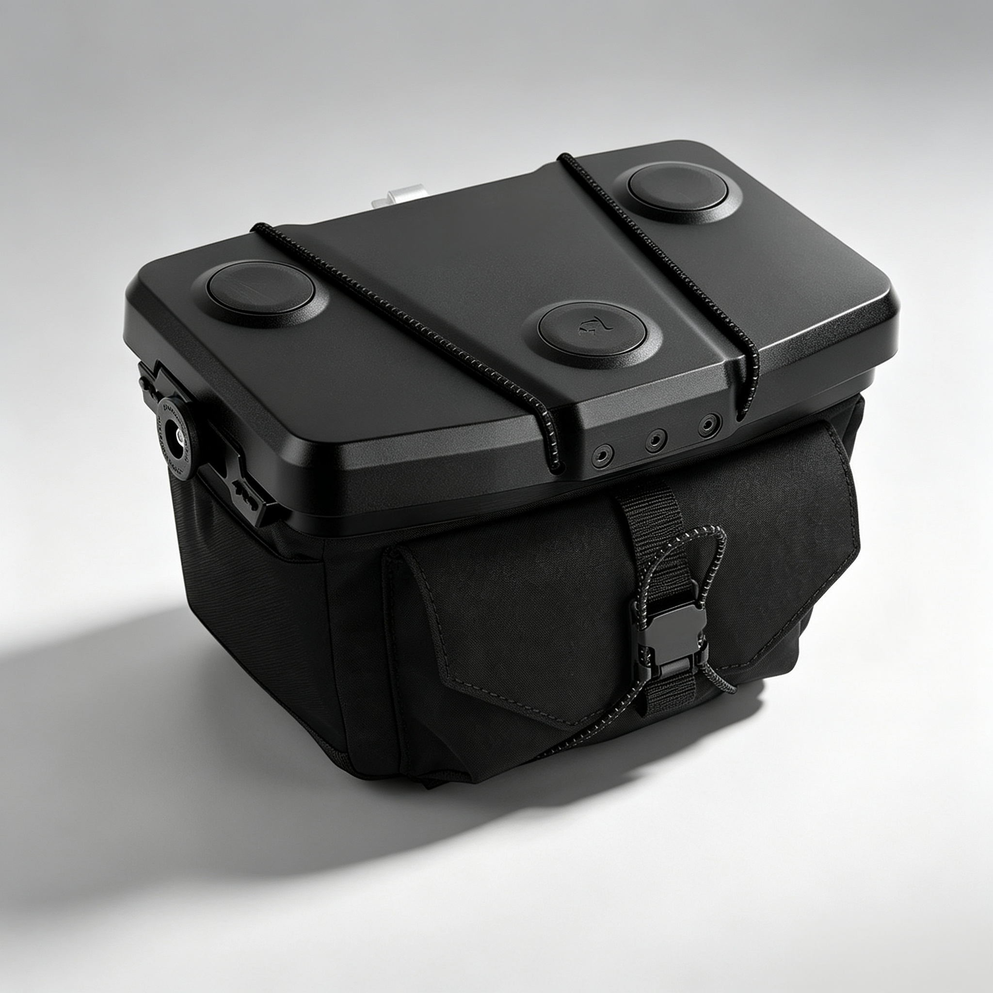 3.3L Modular Handlebar Bag – Quick‑Release Aluminum Mount, Device Platform, 1175g, Weather‑Resistant