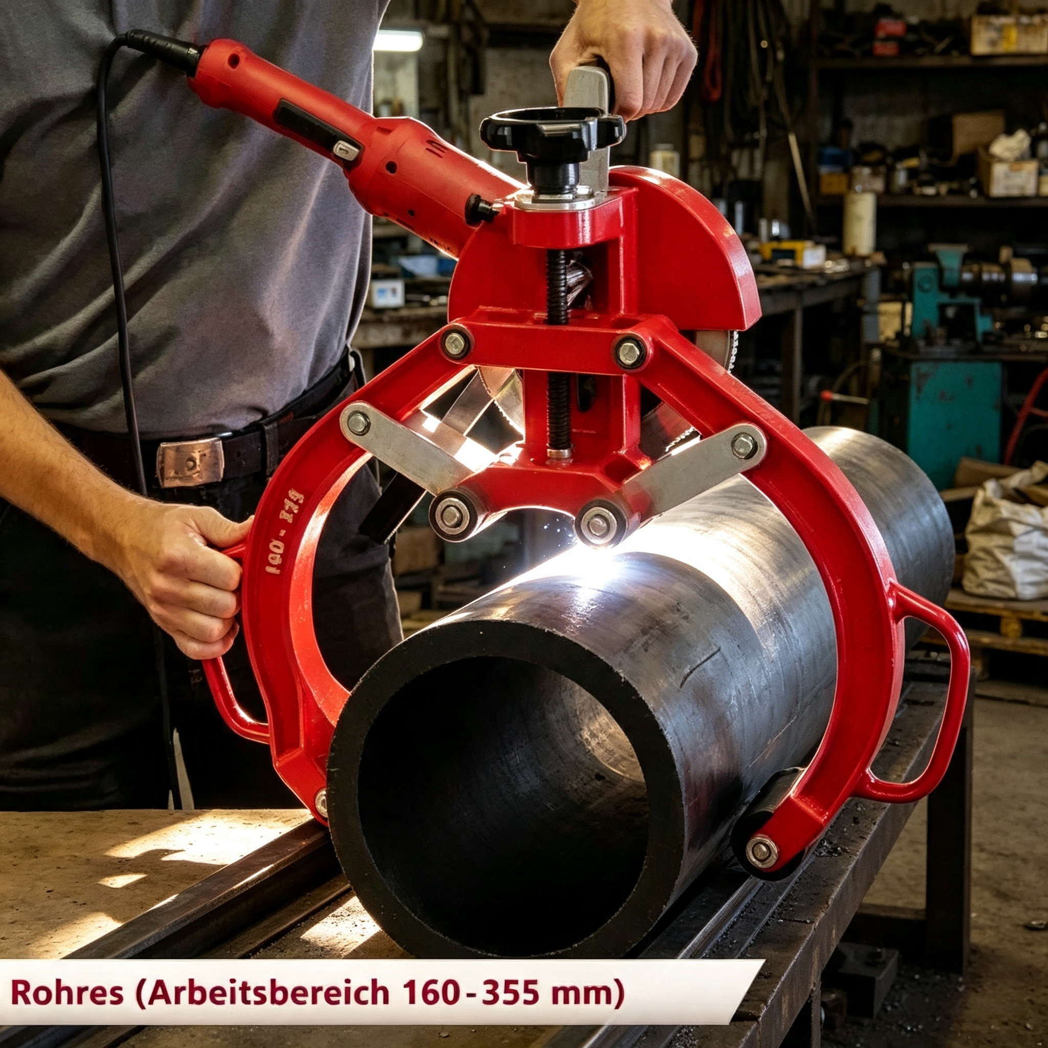 High-Performance Circular Saw – Pipe Cutting System 160-355mm