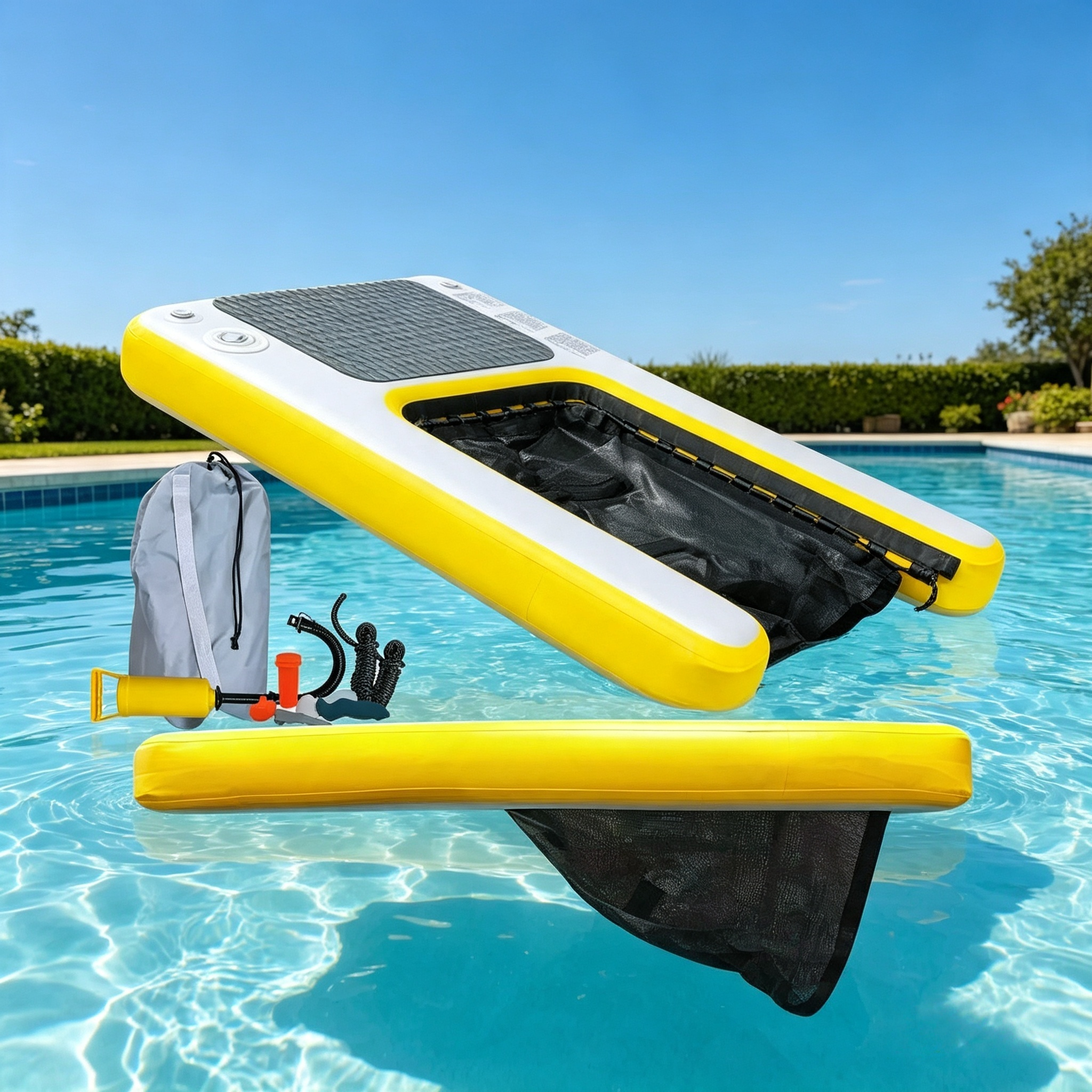 Inflatable Dog Float Board