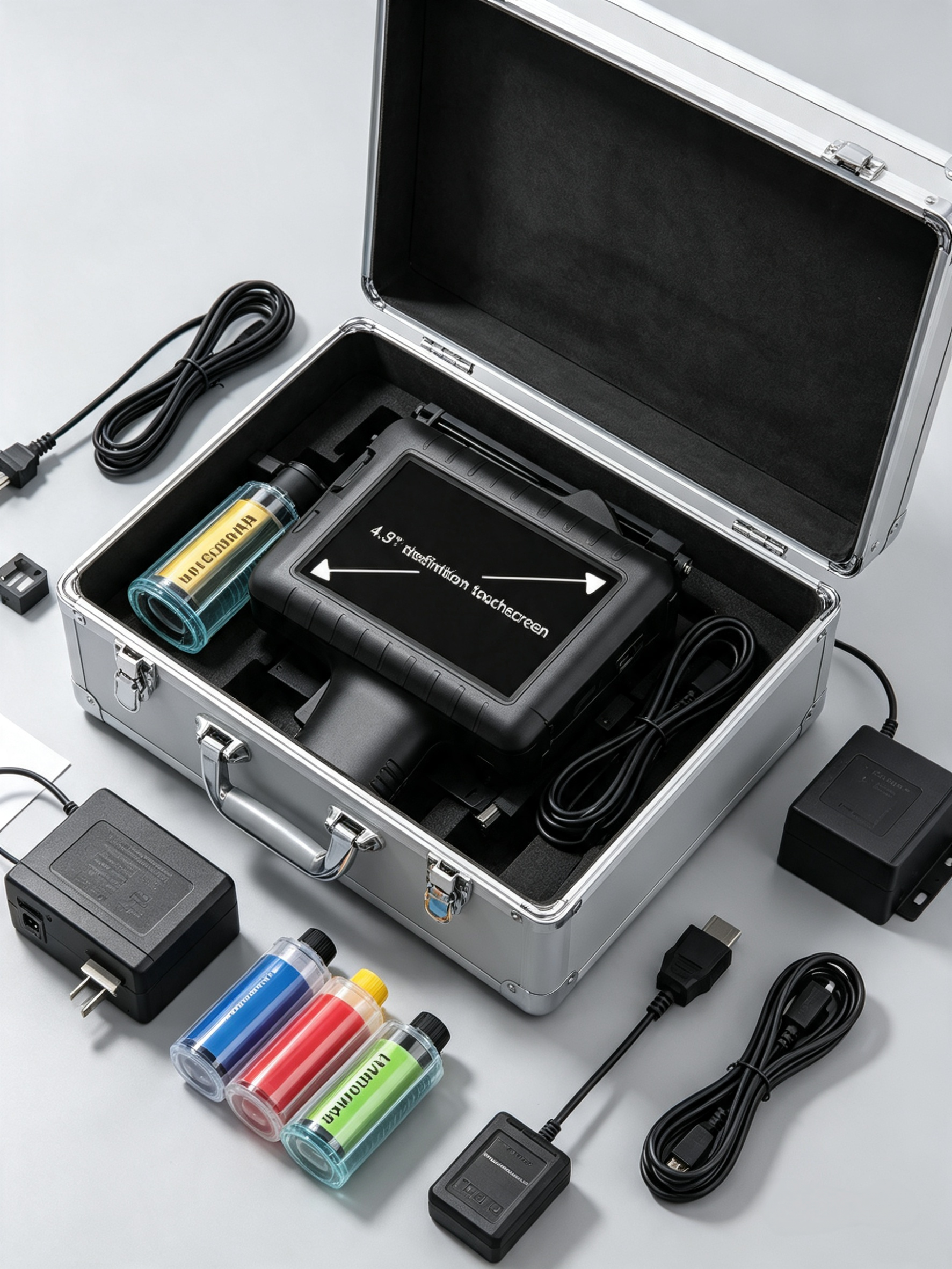 Handheld Inkjet Printer – Portable Date & Barcode Coding System