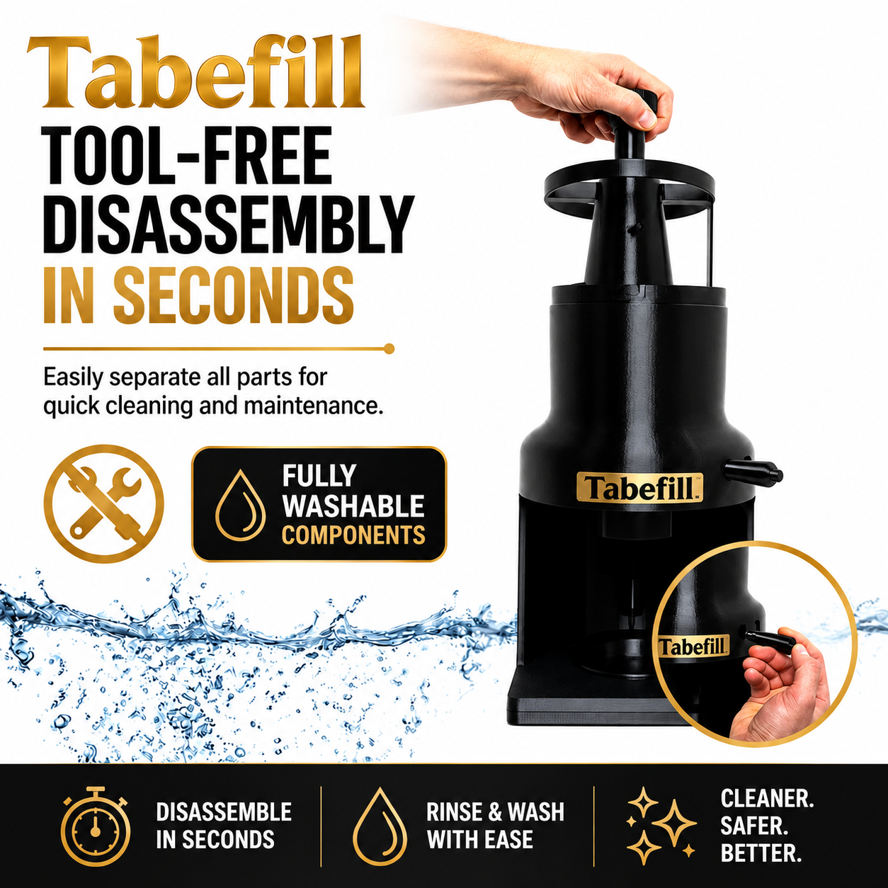 Tabefill TF-1 Mechanical Shisha Preparation Station