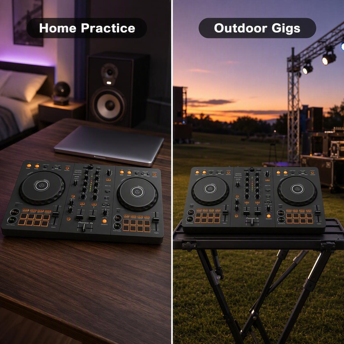 2-Channel DJ Controller for rekordbox & Serato