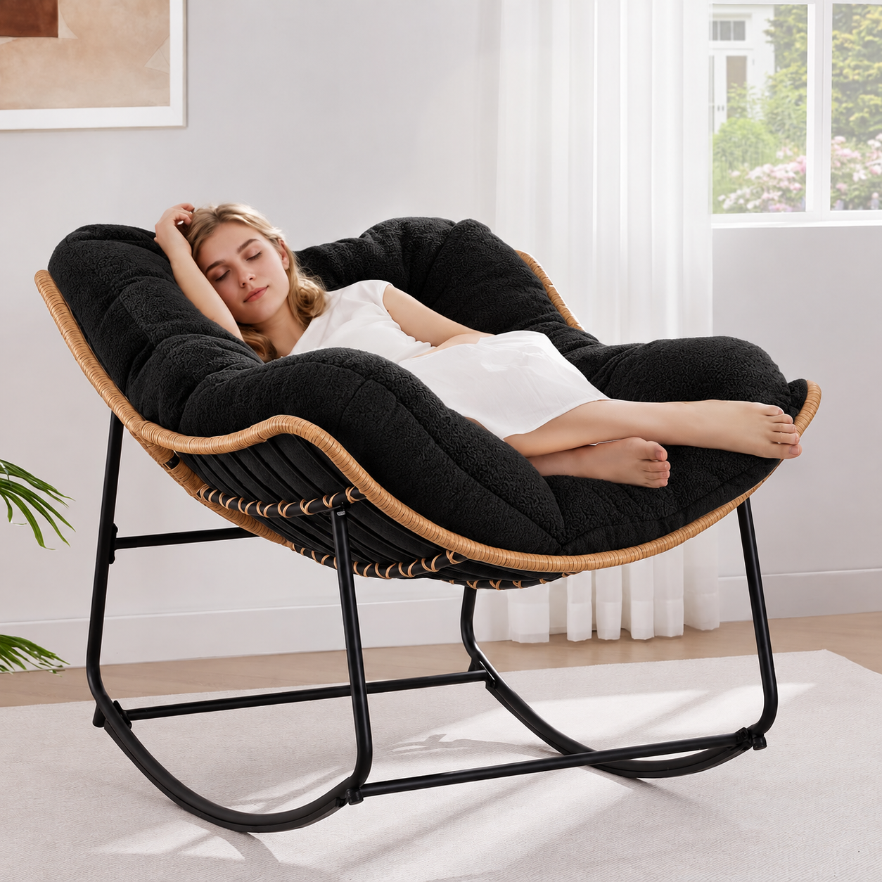 Oversized Rocking Lounge Chair – Your Everyday Comfort Corner