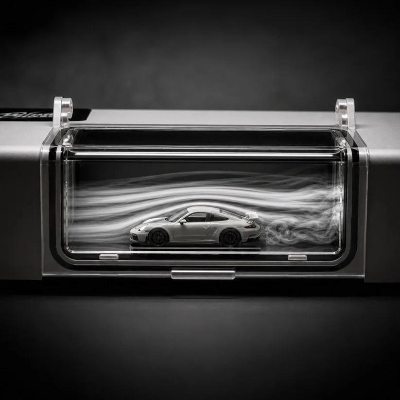 WindChaser – Desktop Wind Tunnel for 1:64 Diecast Cars