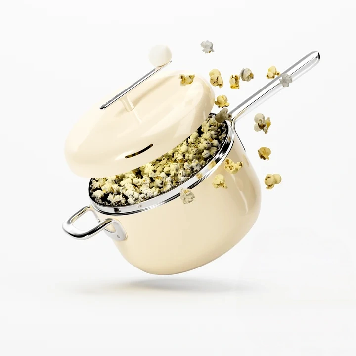 Modern Stovetop Popcorn Popper