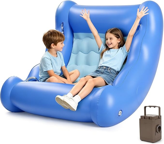 Sensory Rocking Chair for Kids – Inflatable Calming Chair for ADHD & Autism