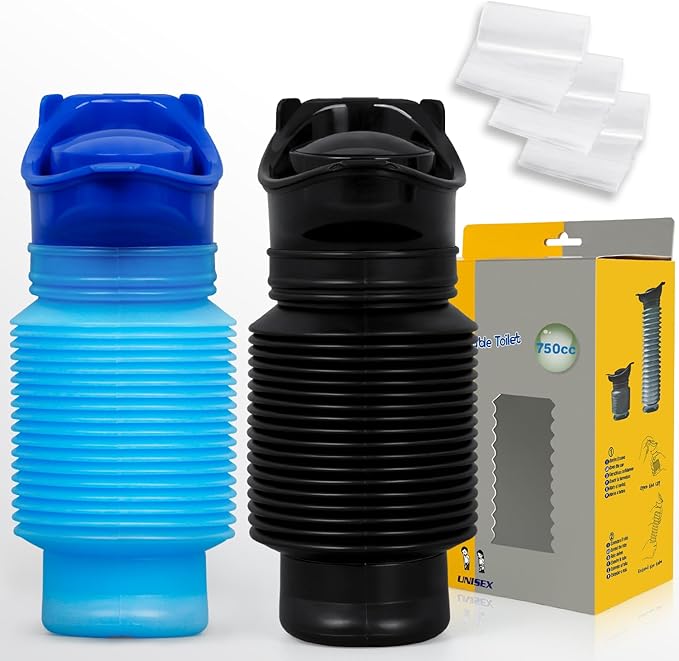 🚗 Portable Collapsible Urine Bottle Set