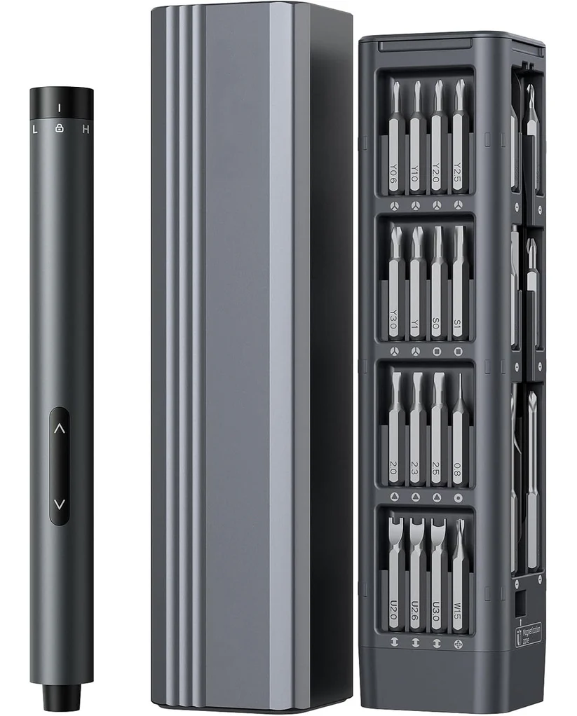 Electric Screwdriver – Mini Precision Set with 50 Magnetic Bits