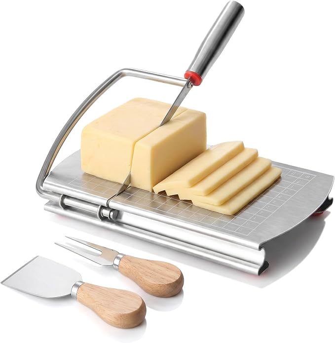 Cheese Slicer with Cutting Board