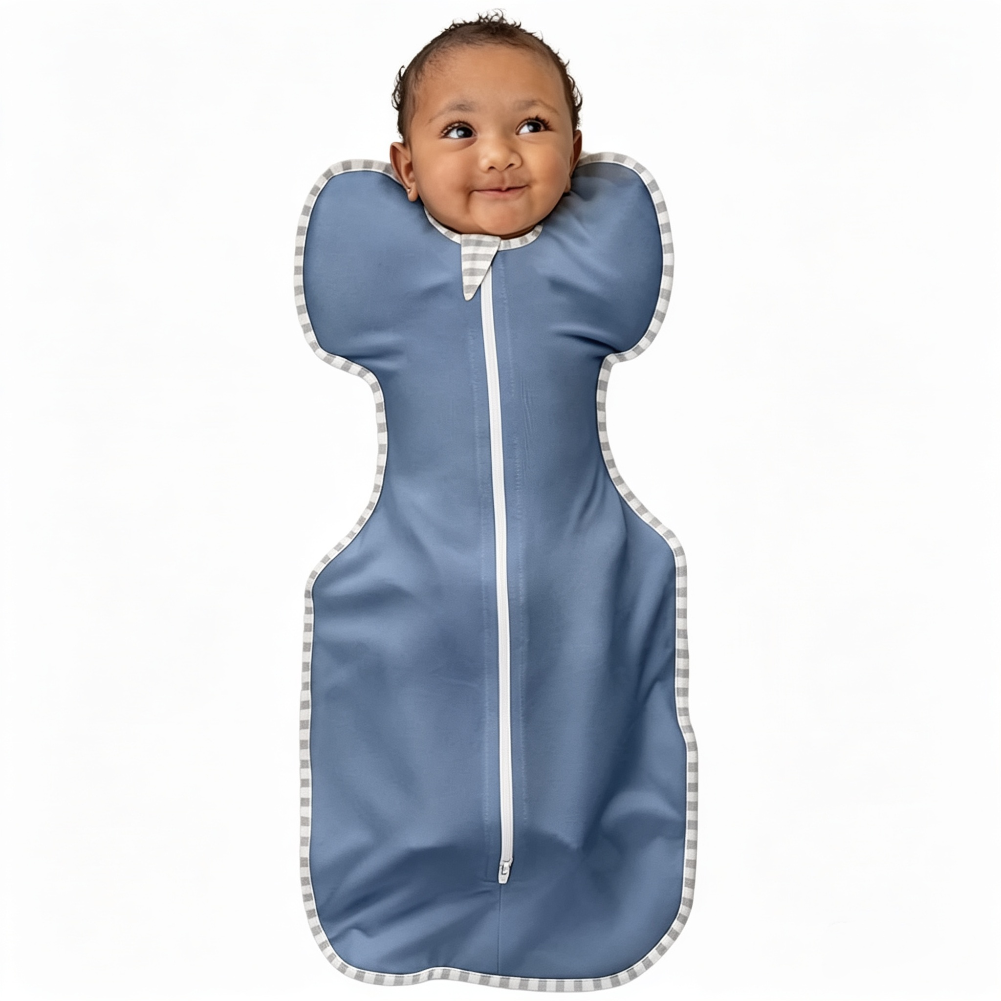 Baby Self-Soothing Swaddle Blanket with Natural Arms-Up Sleep Position & Moro Reflex Protection