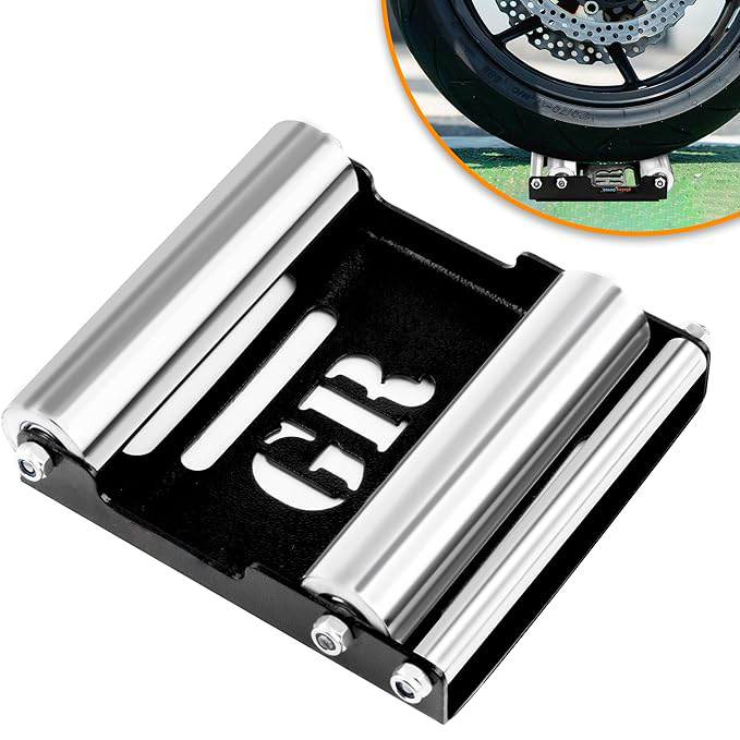 Motorcycle wheel cleaning rack - a replacement for a repair rack