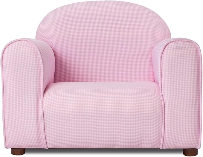 Personalized Kids Club Chair – Custom Embroidered Upholstered Armchair