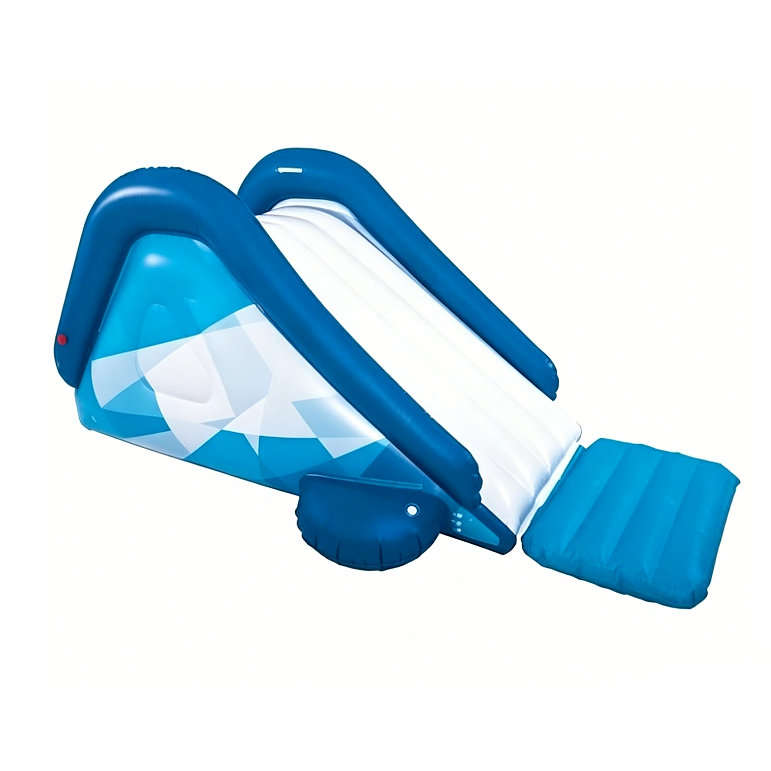 Inflatable Pool Slide with Water Spray Device