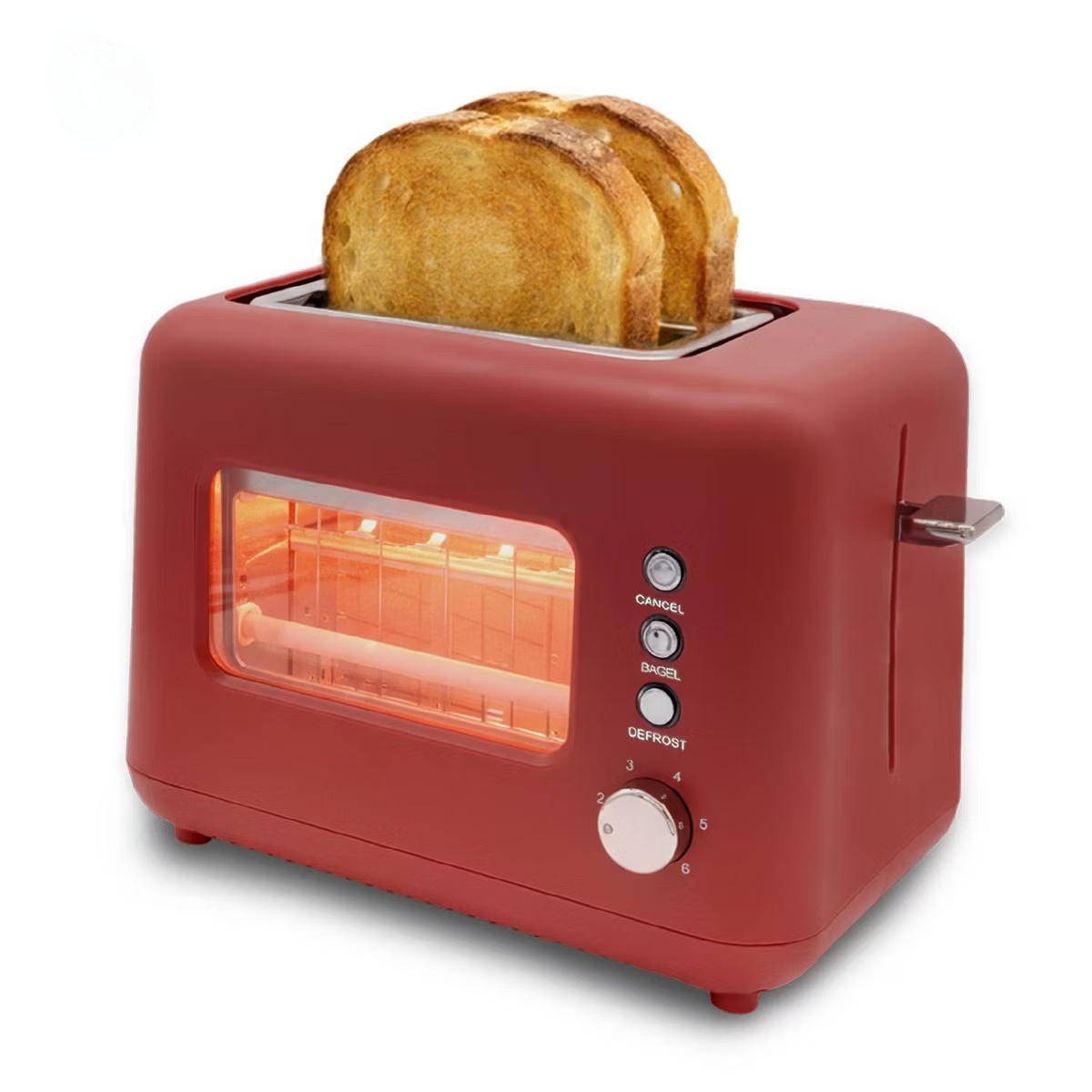 2-Slice Toaster with Window – See Your Toast Perfectly
