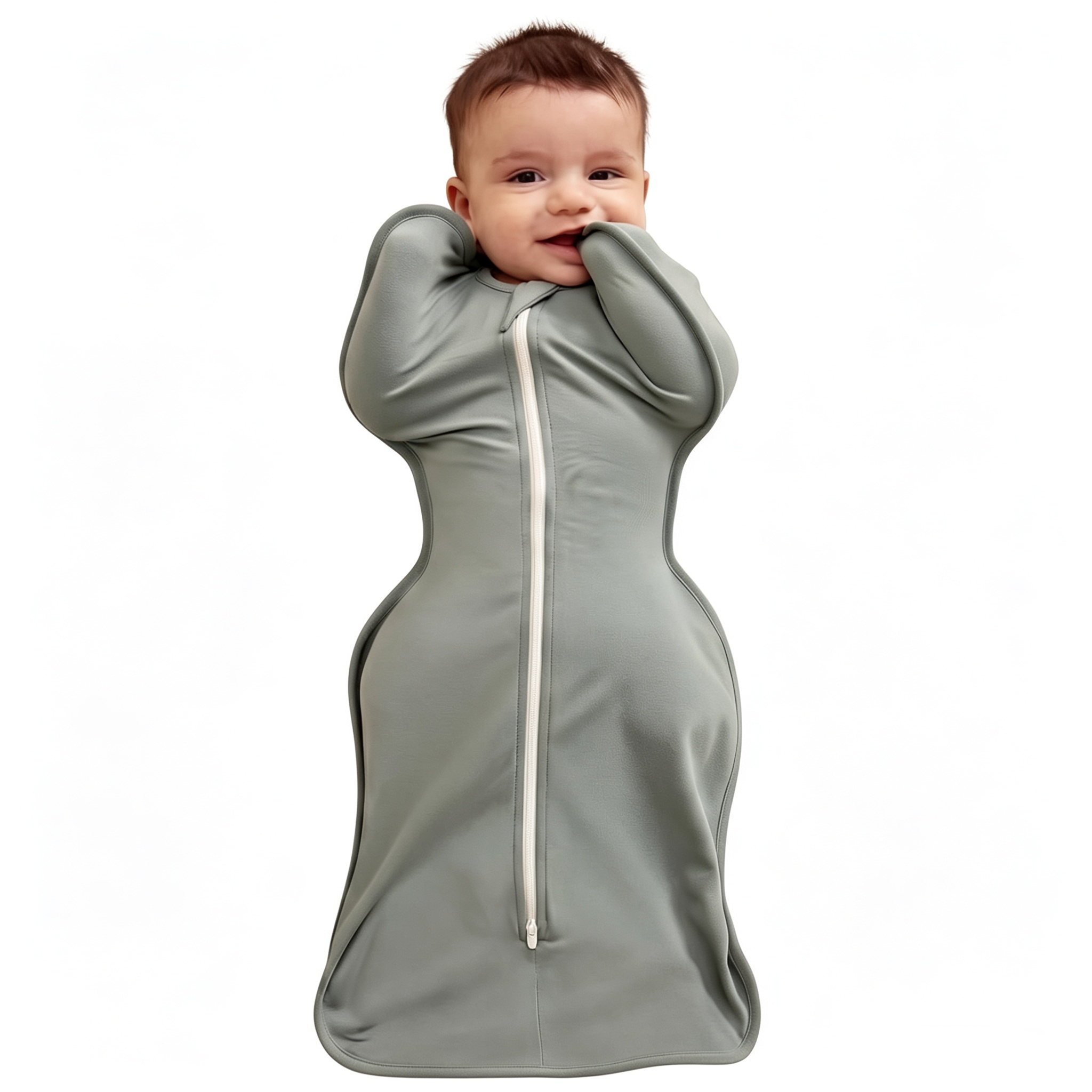 Baby Self-Soothing Swaddle Blanket with Natural Arms-Up Sleep Position & Moro Reflex Protection