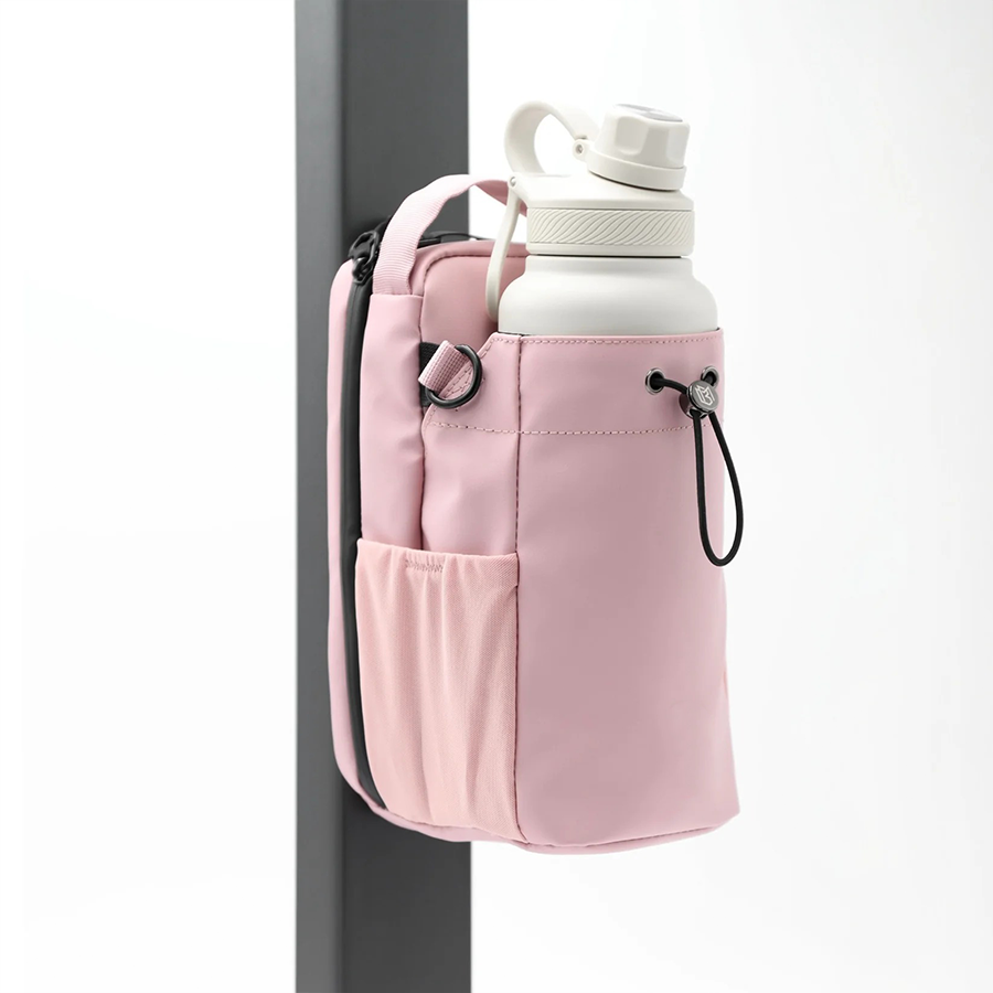 Magnetic water bottle pouch - can conceal firearms