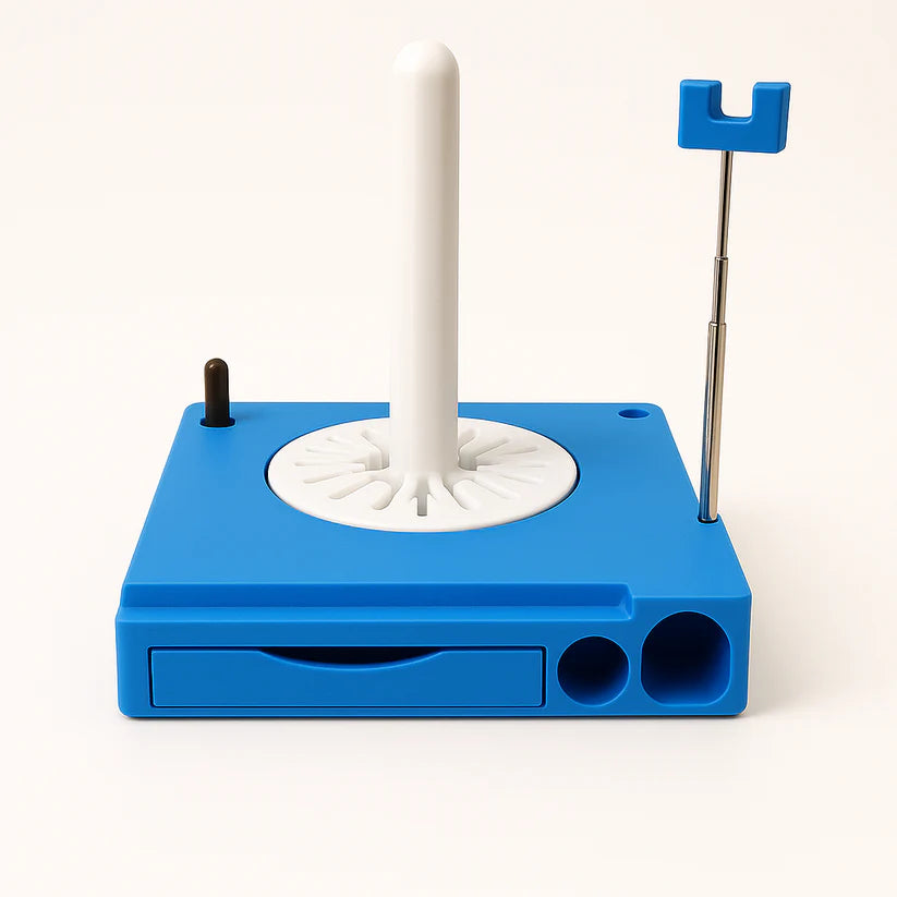 Portable 3D Printed Crochet Storage Box – Eco-friendly, Organized, and Stylish Crafting Solution