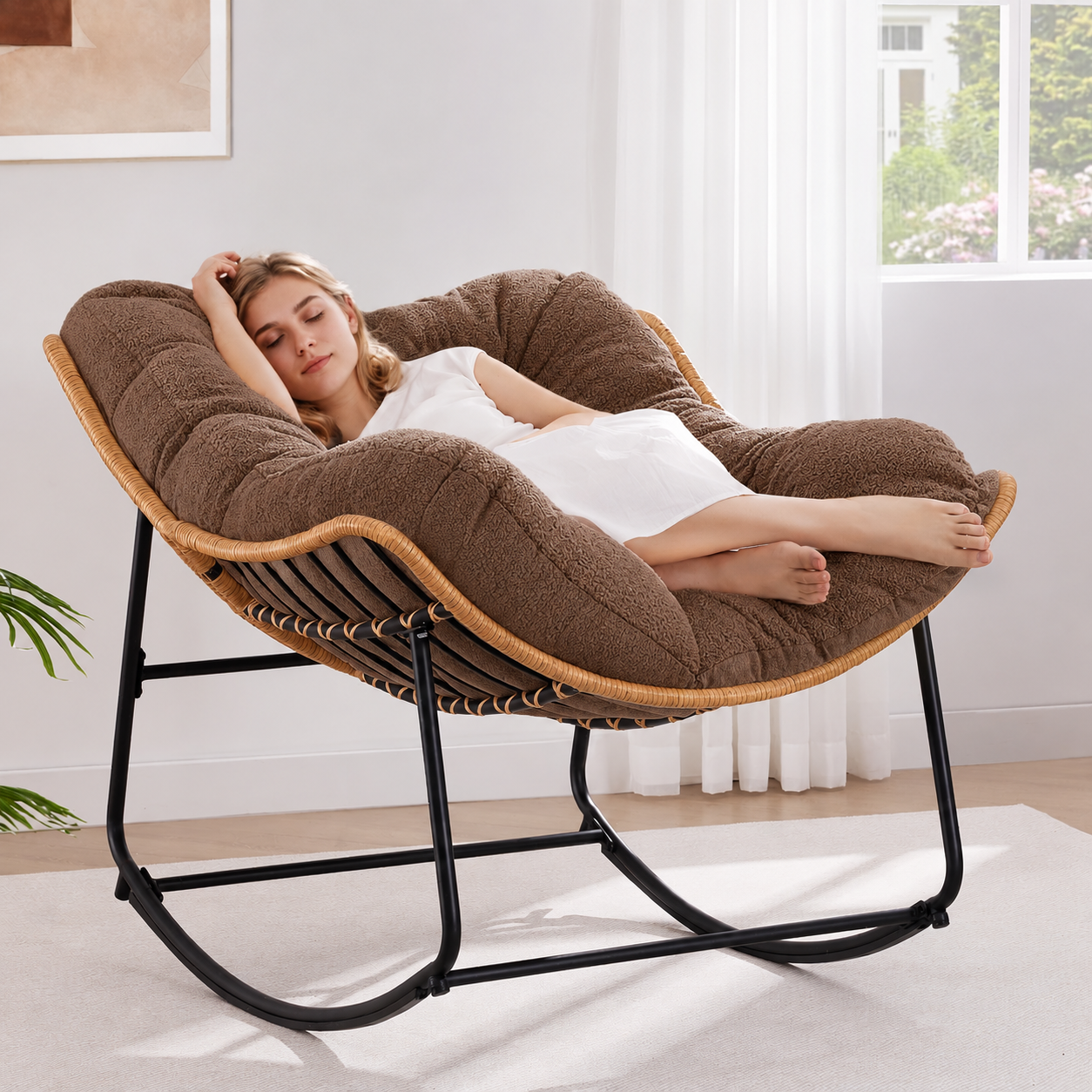 Oversized Rocking Lounge Chair – Your Everyday Comfort Corner