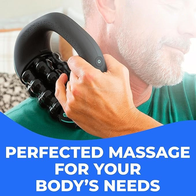 Mini Percussive Massager – 3 Speeds, 4-Hour Battery, Portable