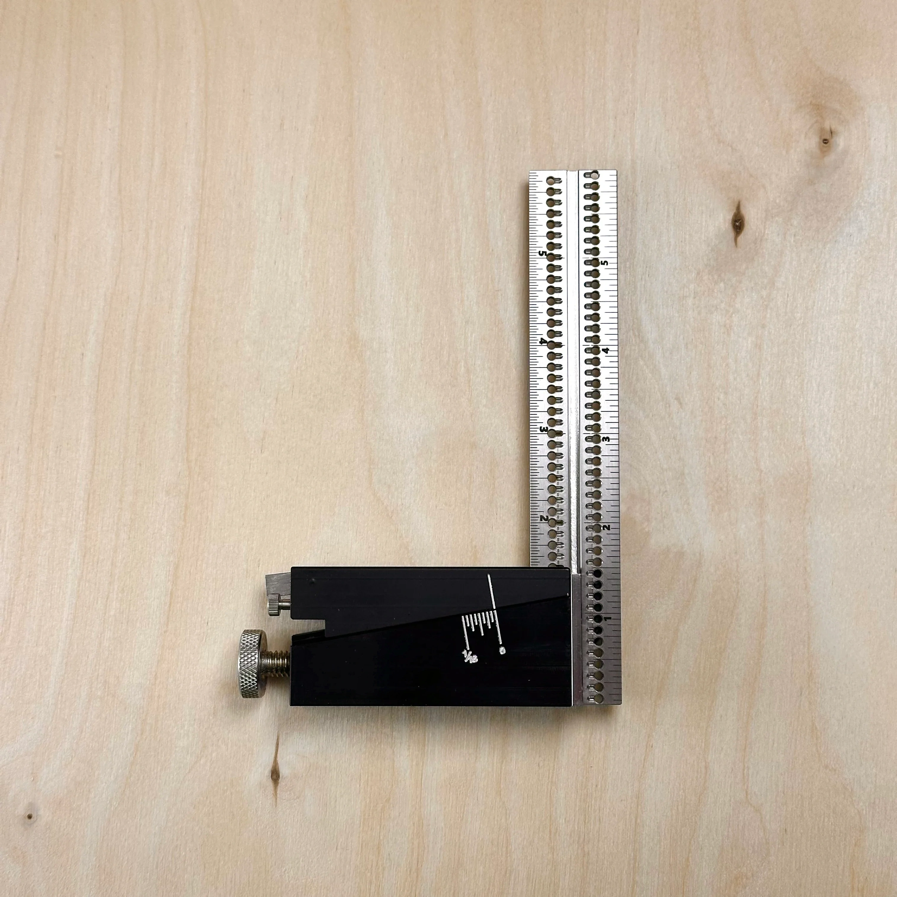 Indexing Combination Square – Premium Woodworking Layout Tool