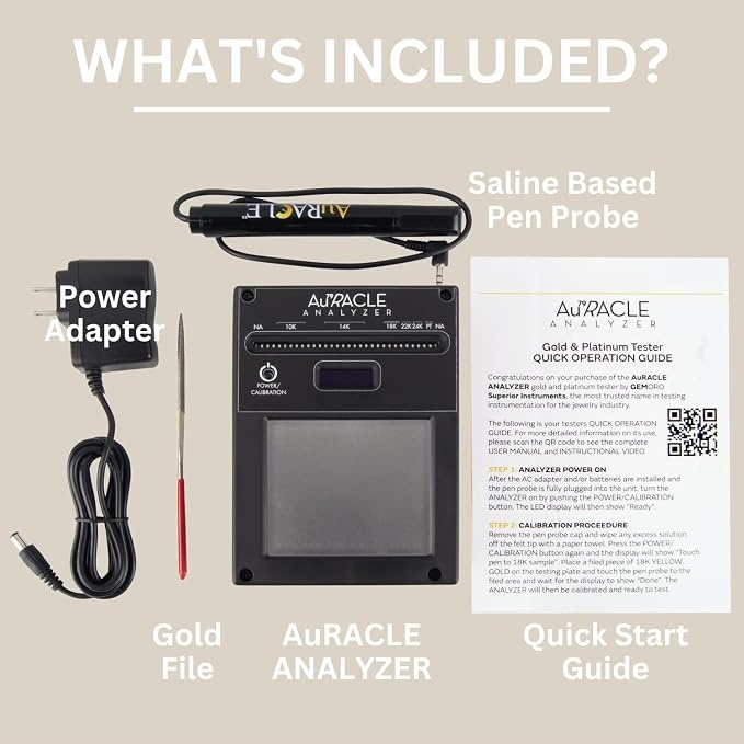 Auracle Analyzer – Gold & Platinum Electronic Tester