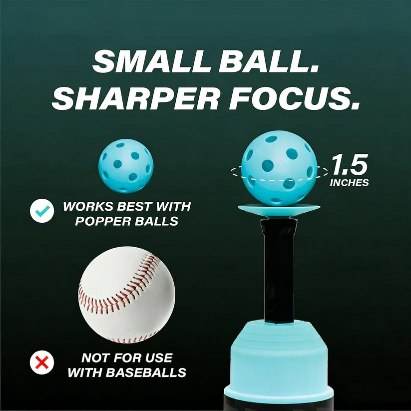 Training Tee Popper Mini Bundle – Hitting Tee for Perfect Swings