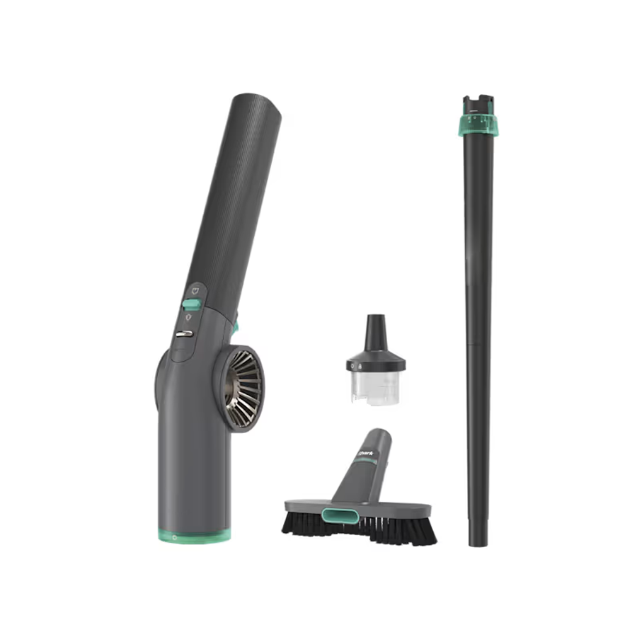 Air jet cleaner that integrates indoor and outdoor cleaning functions